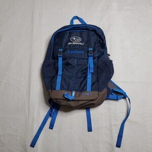 Marmot Unisex Salt Point Backpack Blue Subaru Logo Laptop Daypack OS